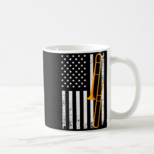 Taza De Café Arte divertido de trombón para hombres y mujeres d