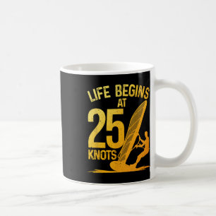 Taza De Café Arte divertido de windsurf para hombres y mujeres 