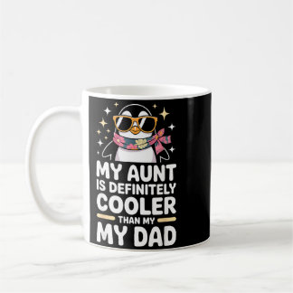 Taza De Café Arte divertido para la tía promovida a tía