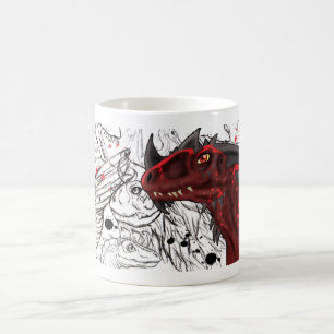 Taza De Café Arte Dragon