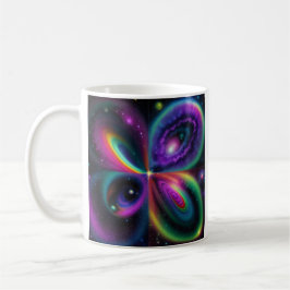 Taza De Café Arte espacial abstracto