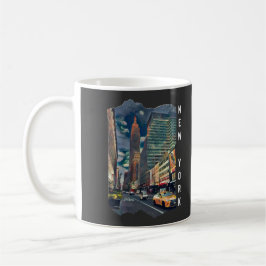 Taza De Café Arte estético de Nueva York