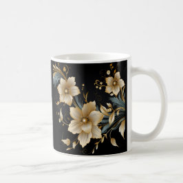 TAZA DE CAFÉ ARTE FLORAL #2