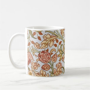 Taza De Café Arte floral botánico de jacinto de William Morris
