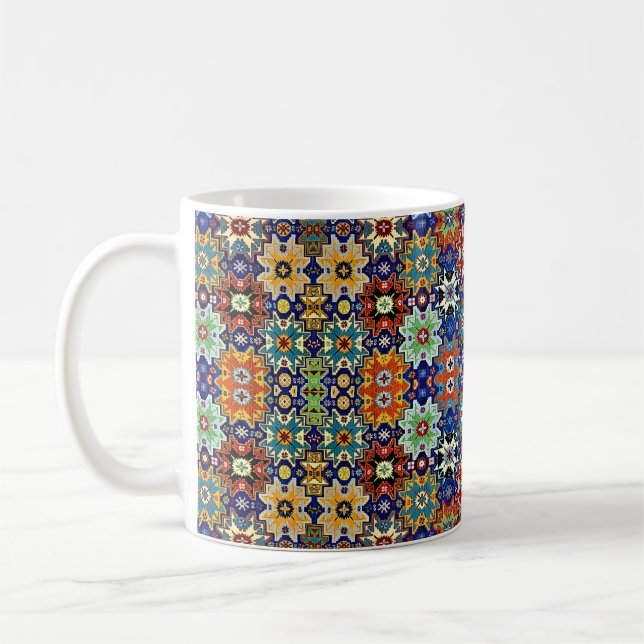 Taza De Café Arte folclórico armenio (Izquierda)