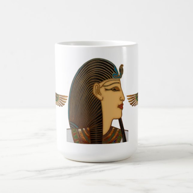 Taza De Café Arte folclórico egipcio faraón (Centro)