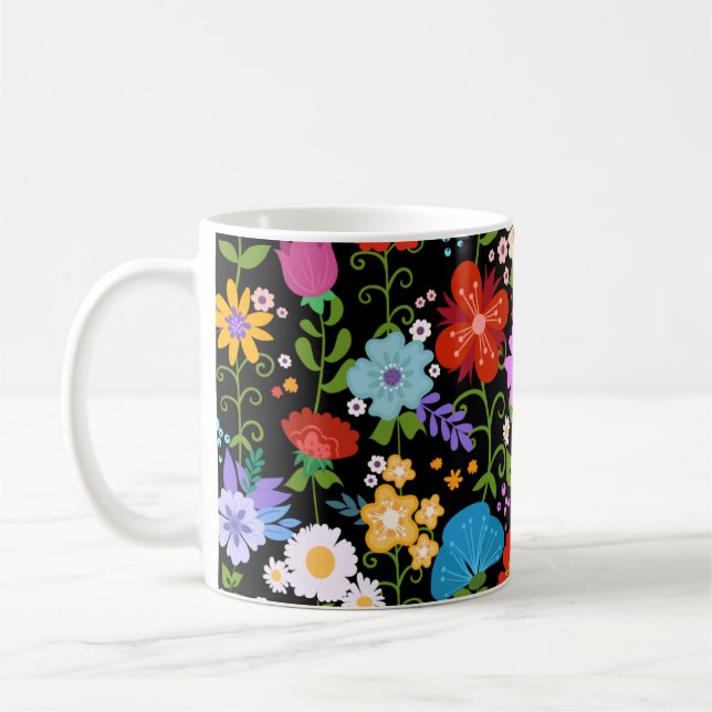Taza De Café Arte folclórico mexicano (Izquierda)