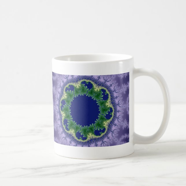 Taza De Café Arte fractal de Kolo (Derecha)