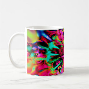 Taza De Café Arte fractal Kaleidoscope Apofisis - I