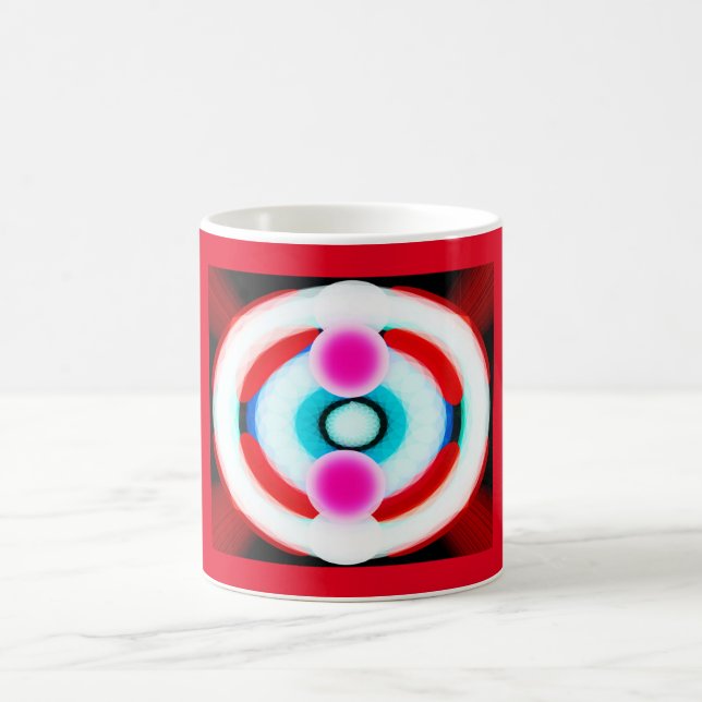 Taza De Café Arte futuro brillante (Centro)