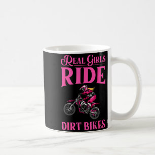 Taza De Café Arte genial de bicicleta de tierra para mujeres ch