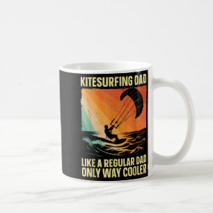 Taza De Café Arte genial de Kitesurfing para hombres papá Kiteb