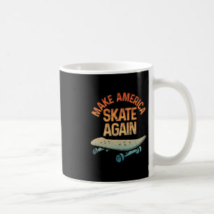 Taza De Café Arte Genial De Monopatín Para Hombres Mujeres Pati