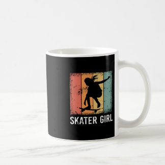 Taza De Café Arte genial de patinadora Mujeres Chicas Patinando