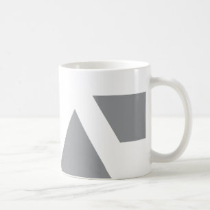 Taza De Café Arte geométrico moderno, audaz, simple, moderno y 