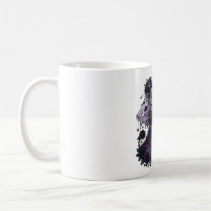 Taza De Café Arte gótico de Halloween de novios zombies