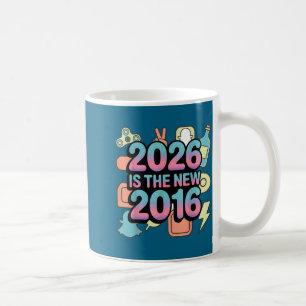 Taza De Café Arte gráfico de nostalgia retro 2026 nuevo 2016