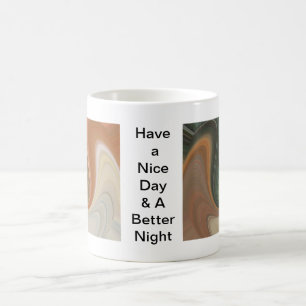 Taza De Café Arte impreso abstracto retro