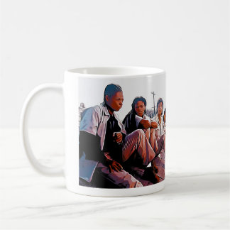 Taza De Café Arte inspirado en películas negras clásicas de los
