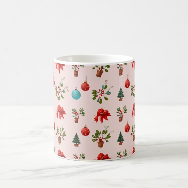 Taza De Café Arte lleno de ambiente Navidad (Centro)