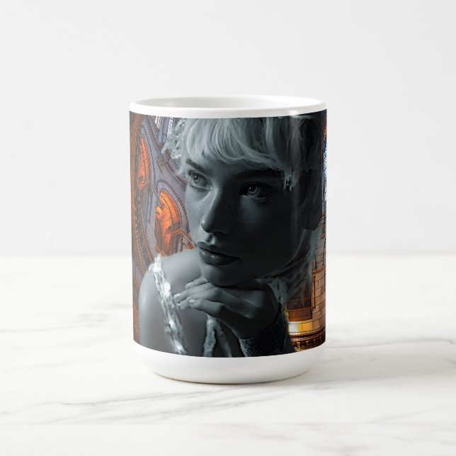 Taza De Café Arte, Luz y Misterio (Centro)