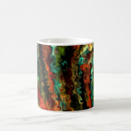 Taza De Café Arte moderno con onda inteligente 45b.5