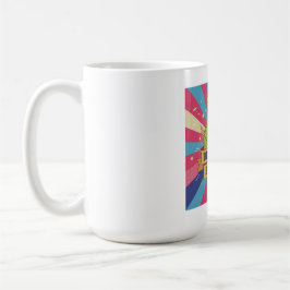 Taza De Café Arte Motivacional Roto Pero Educado