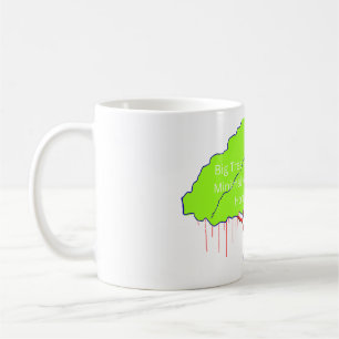 Taza De Café Arte mural de gran árbol Naturaleza grande