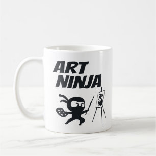 Taza De Café Arte Ninja