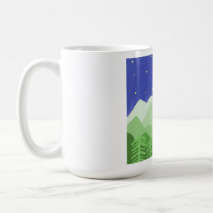 Taza De Café arte paisajístico hermoso
