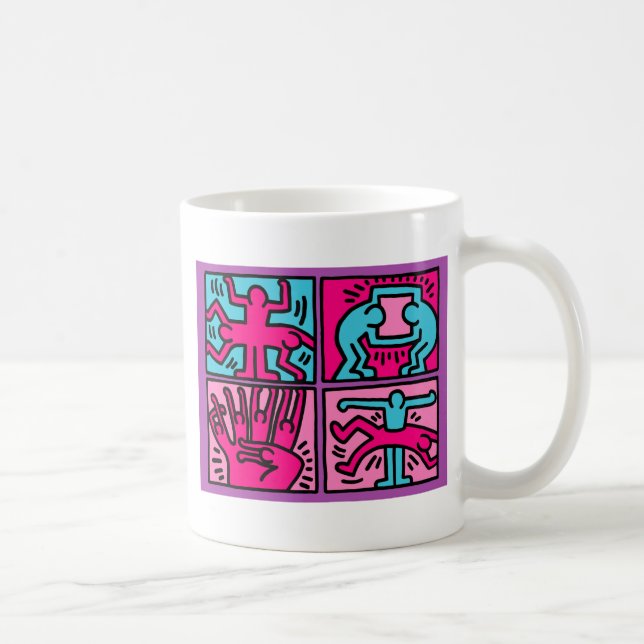 Taza De Café arte pop (Derecha)
