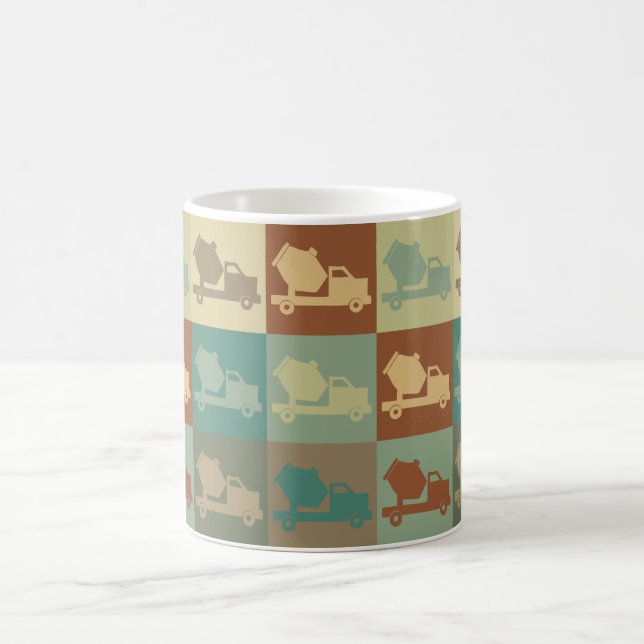 Taza De Café Arte pop concreto (Centro)