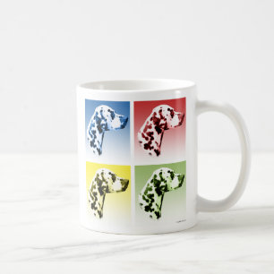 Taza De Café Arte pop dálmata