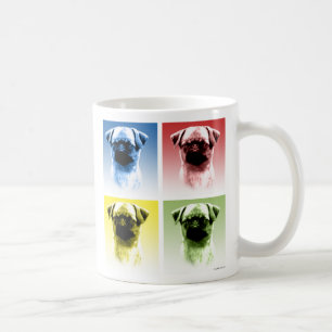 Taza De Café Arte pop de Bruselas Griffon