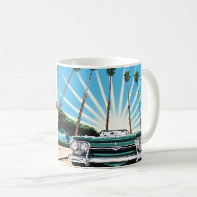 Taza De Café Arte pop de Corvair (Anverso derecho)