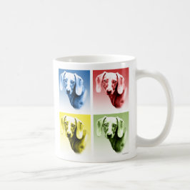 Taza De Café Arte pop de Dachshund
