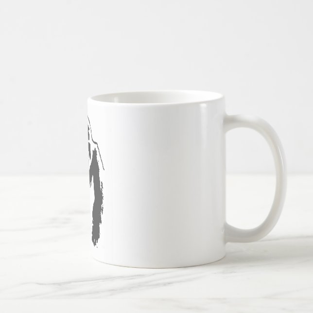 Taza De Café Arte pop de gorila (Derecha)