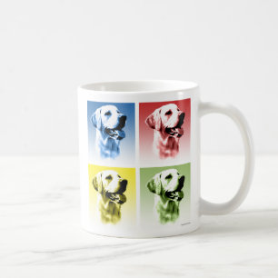 Taza De Café Arte pop de Labrador