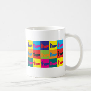 Taza De Café Arte pop de los entierros