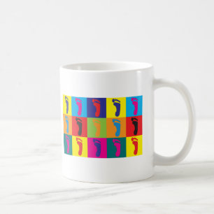 Taza De Café Arte pop del Podiatry