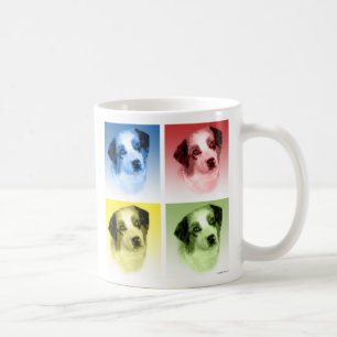 Taza De Café Arte pop pastor australiano