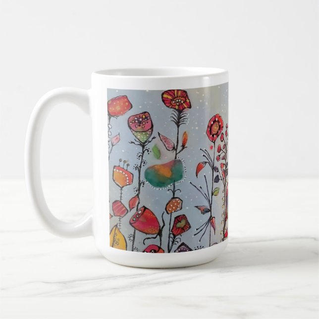 Taza De Café Arte por Laurie Bell (Izquierda)