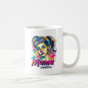 Taza De Café Arte Retro Mama Pop Personalizado (18)