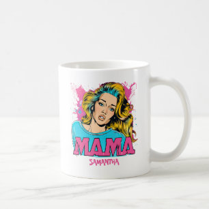 Taza De Café Arte Retro Mama Pop Personalizado (20)