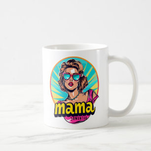 Taza De Café Arte Retro Mama Pop Personalizado (3)