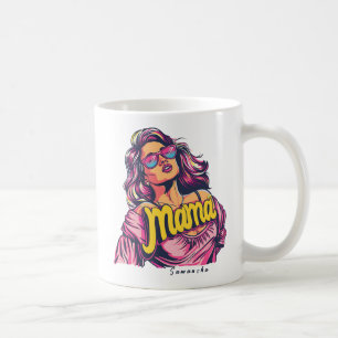 Taza De Café Arte Retro Mama Pop Personalizado (6)