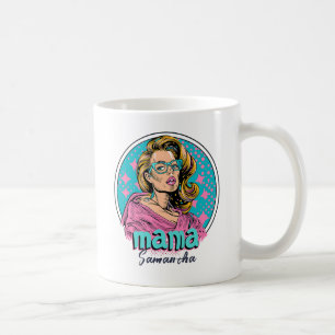 Taza De Café Arte Retro Mama Pop Personalizado (8)