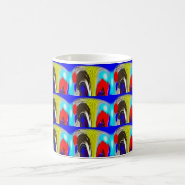Taza De Café Arte sobre cascadas (Centro)