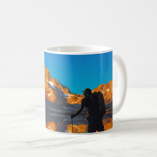 Taza De Café Arte - Supervisando el pico de la pancarta - John 