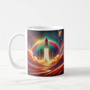 Taza De Café arte surrealista